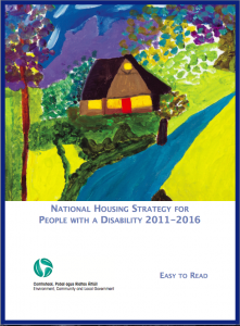 Cover of National Housing Strategy for People with Disability